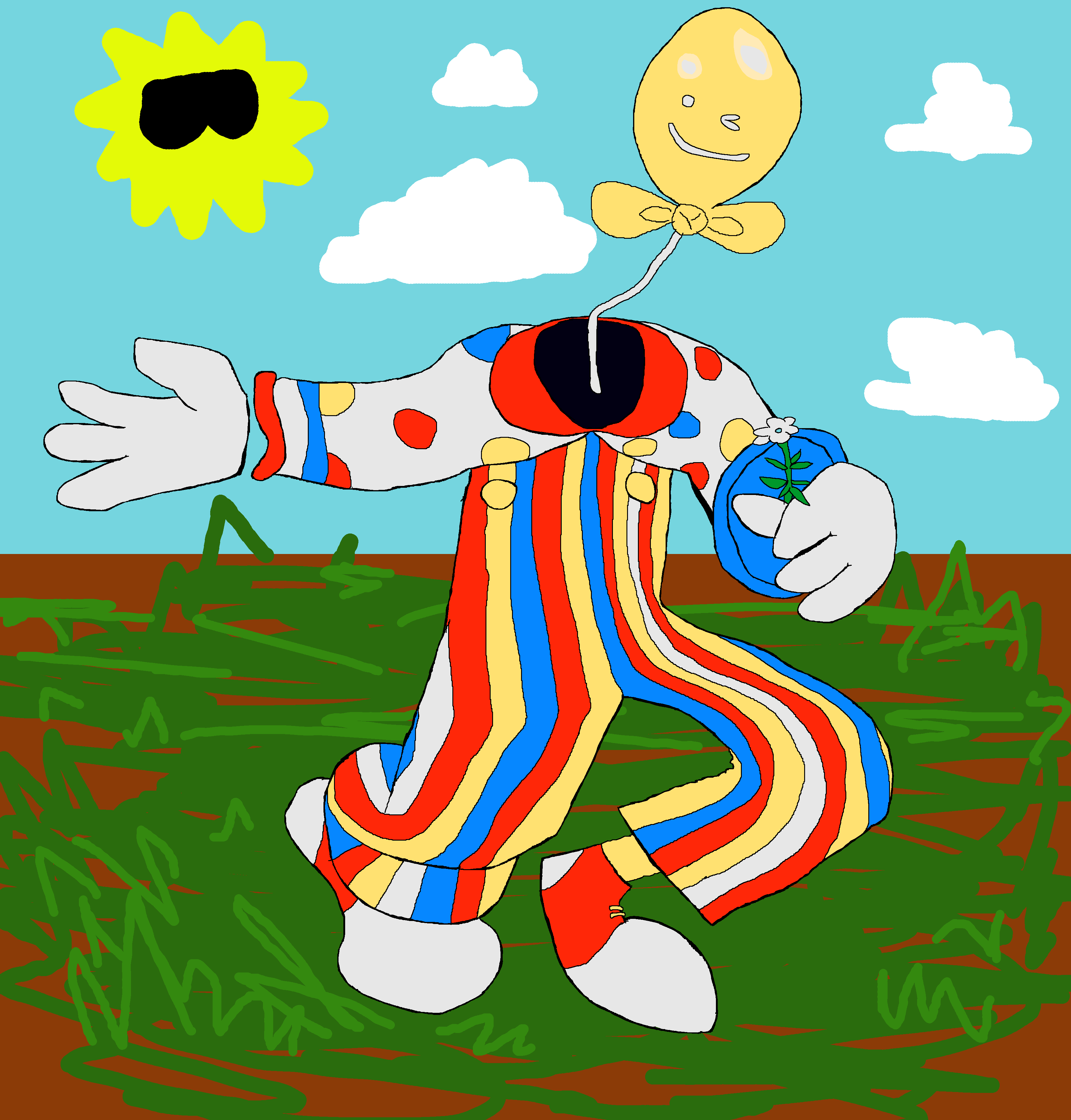 pitchman given u a flower!.png